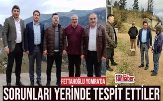 Sorunları yerinde tespit ettiler