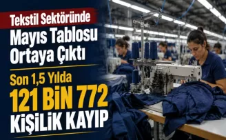 Tekstil Sektöründe Mayıs Tablosu Ortaya Çıktı