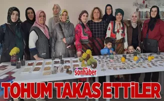 TOHUM TAKAS ETTİLER