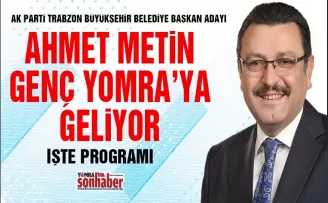 TRABZON BÜYÜKŞEHİR BAŞKAN ADAYI GENÇ YOMRA’DA