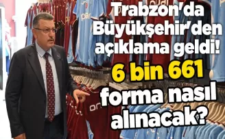 Trabzon’da Büyükşehir’den açıklama geldi! 6 bin 661 forma nasıl alınacak?