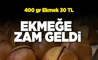 Trabzon’da ekmeğe zam