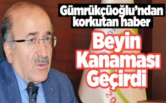 Trabzon eski Belediye Başkanı Gümrükçüoğlu'ndan korkutan haber!