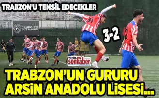 Trabzon’un Gururu Arsin Anadolu Lisesi…