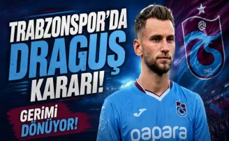 Trabzonspor’da Draguş kararı! Geri mi dönüyor