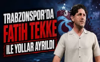 Trabzonspor’da Fatih Tekke ile yollar ayrıldı
