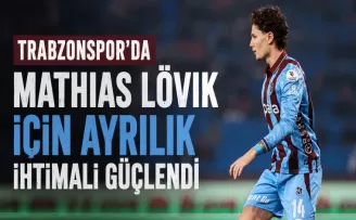 Trabzonspor’da Mathias Lövik İçin Ayrılık İhtimali Güçlendi