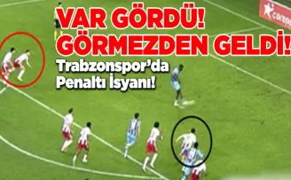 Trabzonspor’da Penaltı İsyanı! 