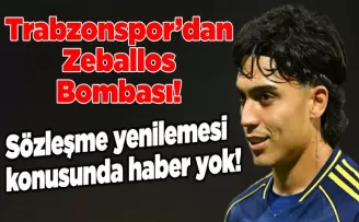 Trabzonspor’dan Zeballos Bombası!