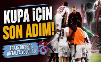 Trabzonspor Gençlerbirliği’ni Geçti Türkiye Kupası Finaline Yükseldi