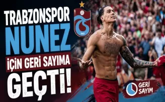Trabzonspor Nunez için geri sayıma geçti!