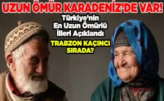 Türkiye’nin En Uzun  Ömürlü İlleri Açıklandı
