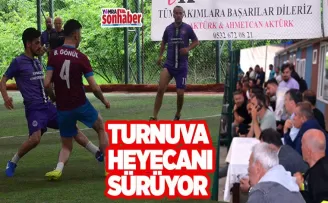 Turnuva heyecanı devam ediyor