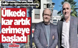 Ülke genelinde artık kar erimeye başladı