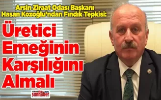 “Üretici Emeğinin Karşılığını Almalı”