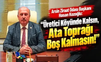 “Üretici Köyünde Kalsın, Ata Toprağı Boş Kalmasın!”