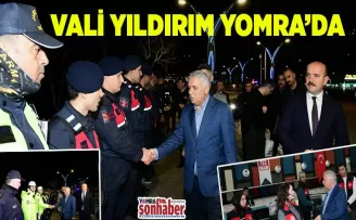 Vali Yıldırım Yomra’da