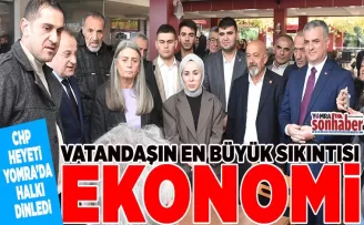 VATANDAŞIN EN BÜYÜK SIKINTISI EKONOMİ