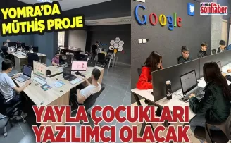 Yayla çocukları yazılımcı olacak