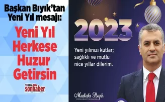 Yeni Yıl Herkese Huzur Getirsin