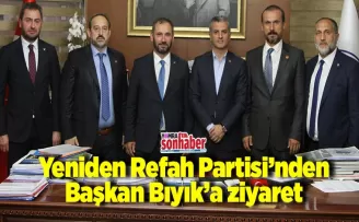 Yeniden Refah Partisi’nden Başkan Bıyık’a ziyaret