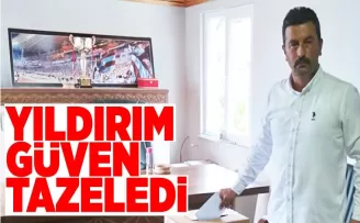 Yıldırım güven tazeledi