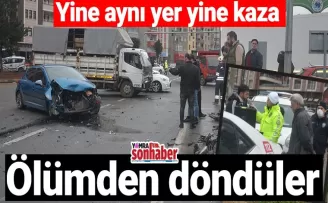 Yine aynı yer yine kaza