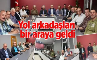 Yol arkadaşları bir araya geldi