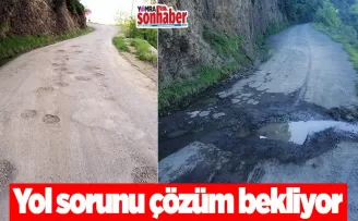 Yol sorunu çözüm bekliyor