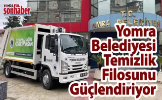 Yomra Belediyesi Temizlik  Filosunu Güçlendiriyor 