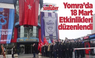 Yomra’da 18 Mart Etkinlikleri