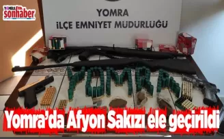 Yomra'da Afyon Sakızı ele geçirildi!