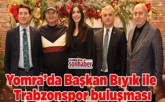 Yomra’da Başkan Bıyık ile Trabzonspor buluşması