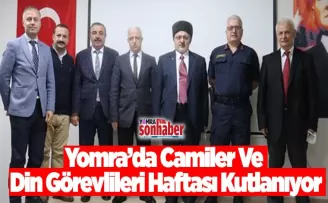 Yomra’da Camiler Ve Din Görevlileri Haftası Kutlanıyor