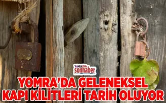 YOMRA’DA GELENEKSEL KAPI KİLİTLERİ TARİH OLUYOR