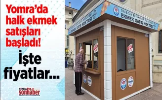 Yomra’da halk ekmek satışları başladı! İşte fiyatlar...