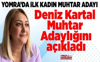Yomra’da ilk kadın muhtar adayı