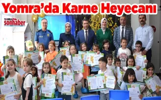 Yomra’da Karne Heyecanı 