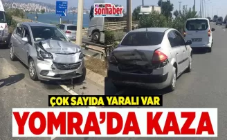 Yomra’da kaza  Çok sayıda yaralı var