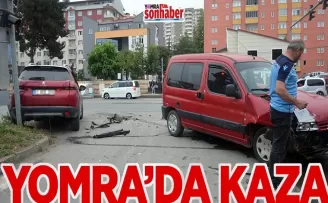 Yomra’da kaza…