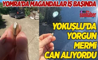 Yomra’da magandalar iş başında  Yorgun Mermi Can alıyordu