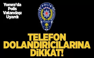 Yomra’da polisten vatandaşa uyarı