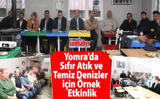 Yomra’da Sıfır Atık ve Temiz Denizler  İçin Örnek Etkinlik