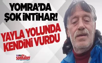 Yomra’da şok intihar