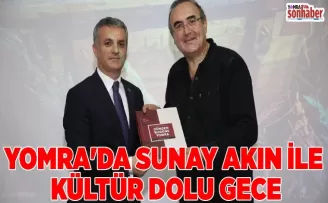 YOMRA’DA SUNAY AKIN İLE KÜLTÜR DOLU GECE