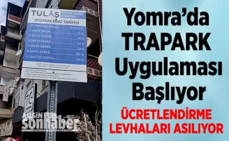 Yomra’da TRAPARK  Uygulaması Başlıyor