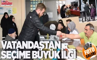 YOMRA’DA VATANDAŞTAN SEÇİME BÜYÜK İLGİ