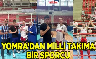 YOMRA’DAN MİLLİ TAKIMA BİR SPORCU