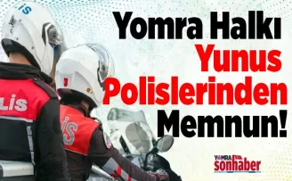 Yomra Halkı Yunus  Polislerinden Memnun!
