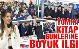 YOMRA KİTAP GÜNLERİNE BÜYÜK İLGİ